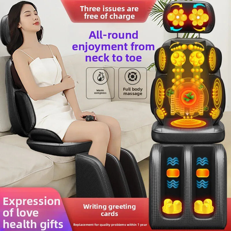 Massage Chair Full BodyNeck Back Waist Leg Infrared Heating - Mobility Buy