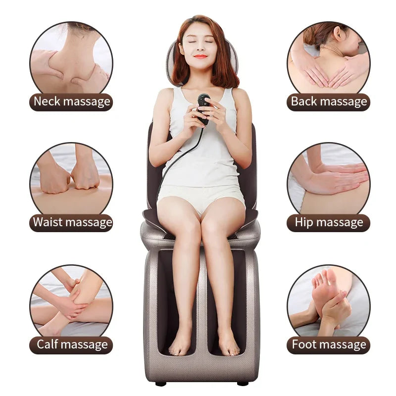 Massage Chair Full BodyNeck Back Waist Leg Infrared Heating - Mobility Buy