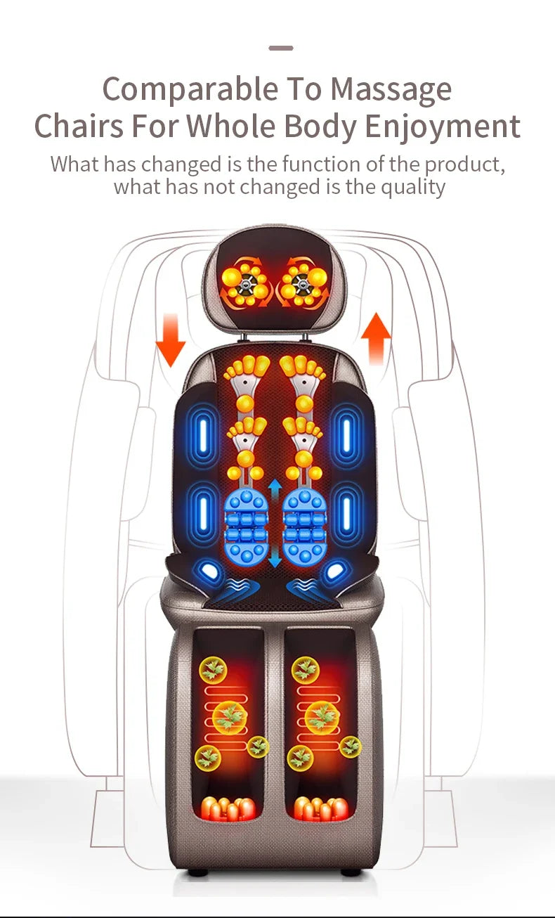Massage Chair Full BodyNeck Back Waist Leg Infrared Heating - Mobility Buy