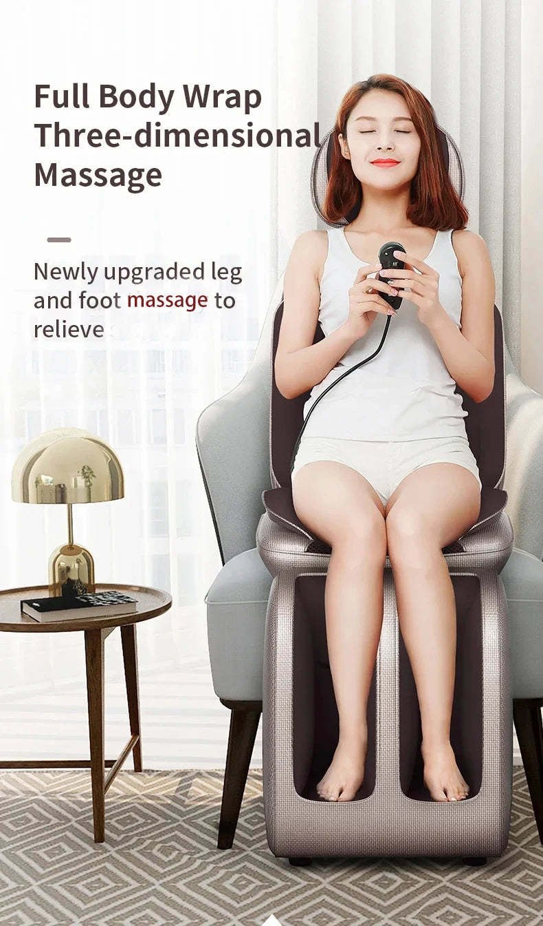 Massage Chair Full BodyNeck Back Waist Leg Infrared Heating - Mobility Buy