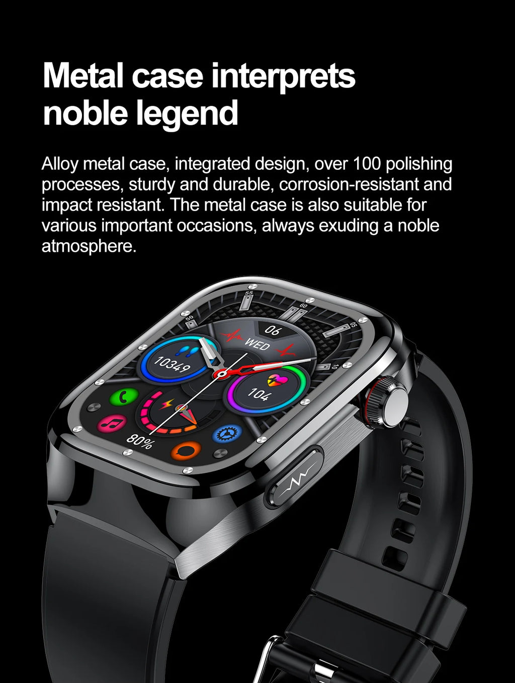 Micro Physical Exam Smart Watch - Health check Bluetooth - Mobility Buy