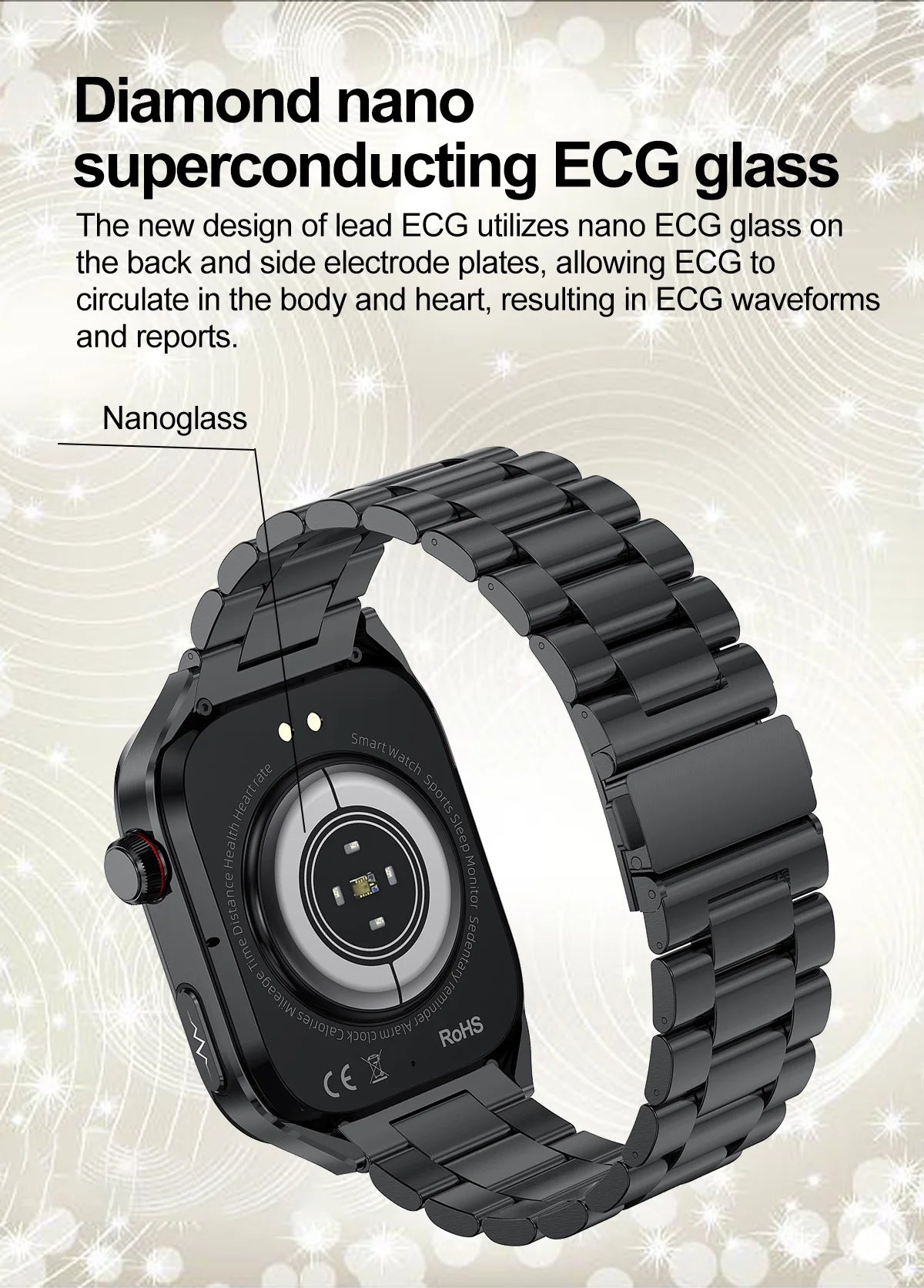 Micro Physical Exam Smart Watch - Health check Bluetooth - Mobility Buy