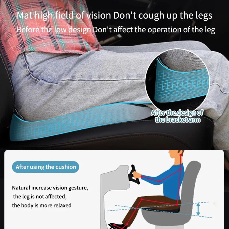 Non Slip Orthopedic Memory Foam Prostate Cushion Tailbone Sciatica Pain Relief - Mobility Buy