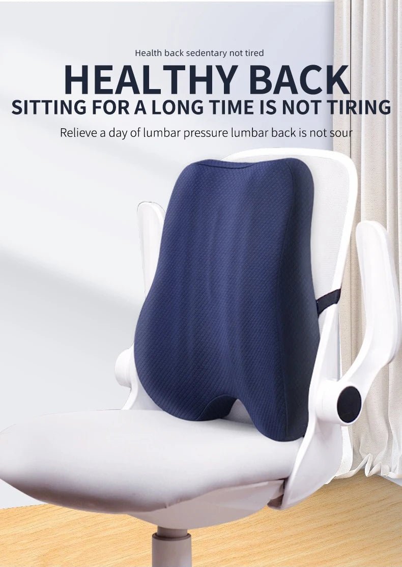 Orthopaedic Seat and Back Cushion Set- Lumbar Support - Mobility Buy