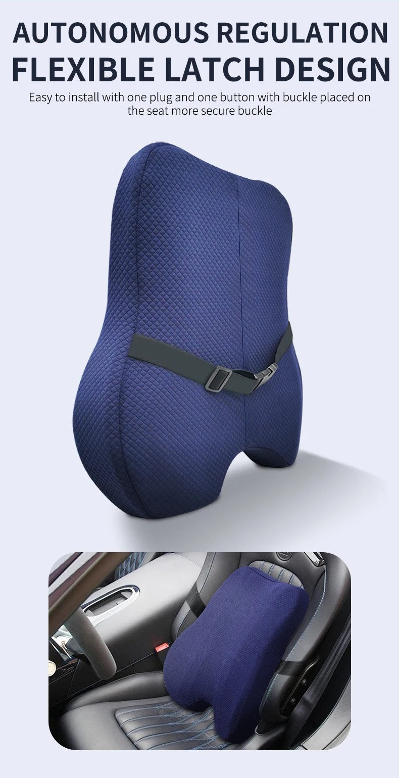 Orthopaedic Seat and Back Cushion Set- Lumbar Support - Mobility Buy