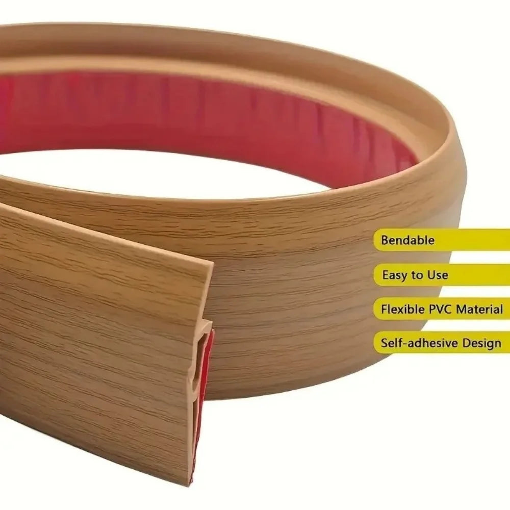 PVC Floor Transition Strip 1m 7cm By 2cm Door Threshold Ramp Edge Trim - Mobility Buy