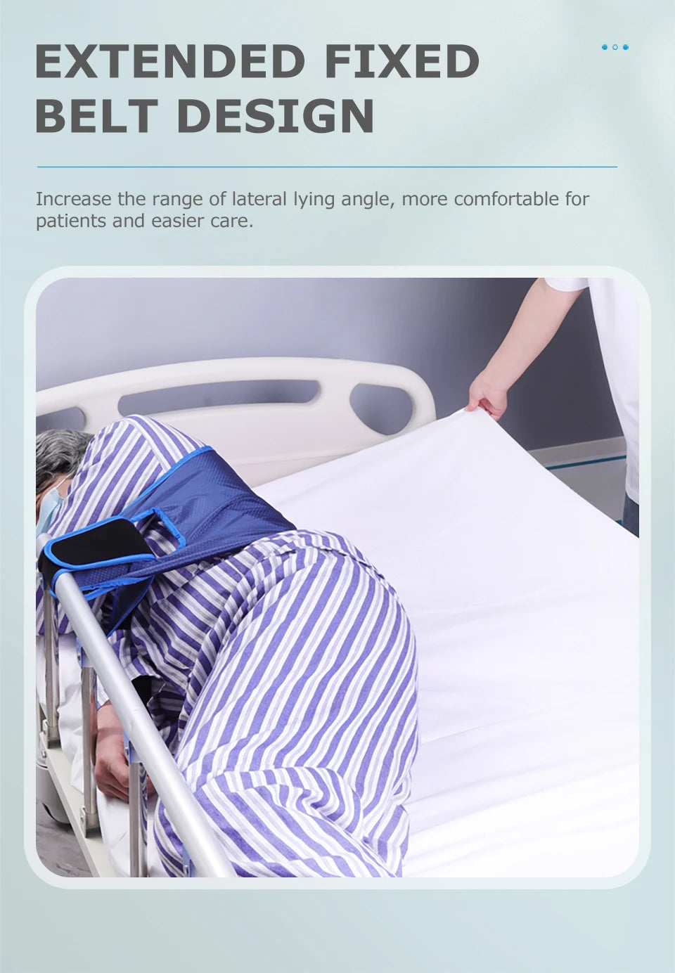 Patient Turning Device Belt Elderly Bed Transfer Nursing Sling - Mobility Buy