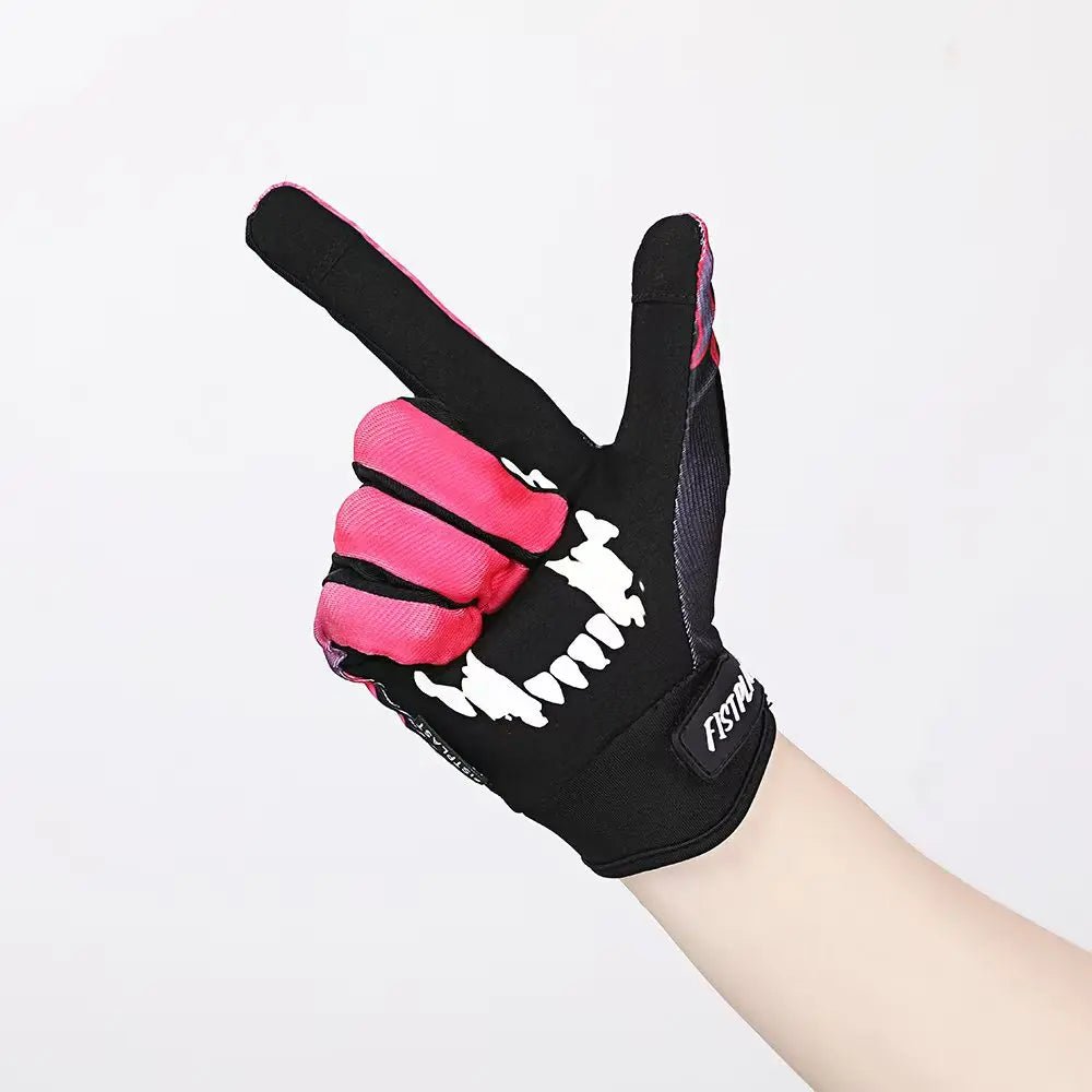 Personality Wheelchair Riding Long Finger Touch Screen Gloves - Mobility Buy