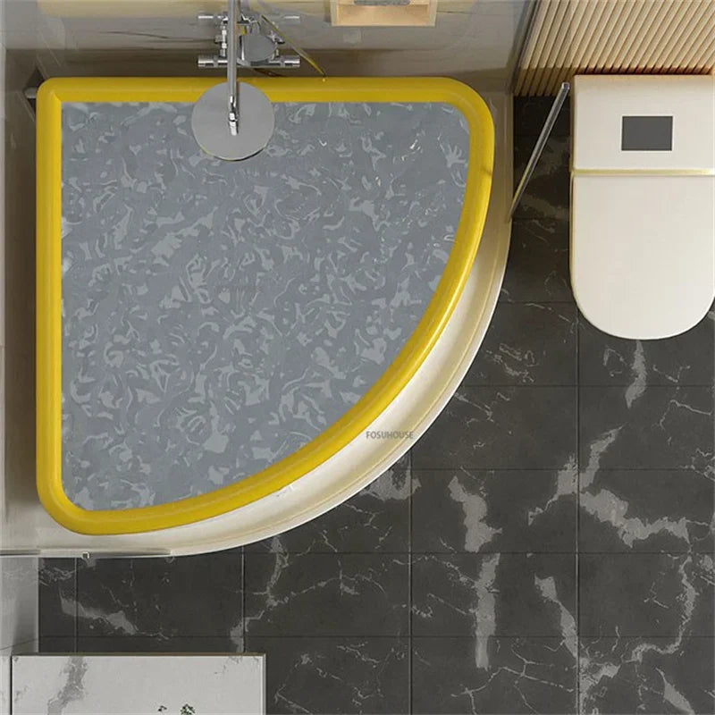 Portable Foldable Triangular Bathtub For Adults Space Saving Bath Barrel - Mobility Buy