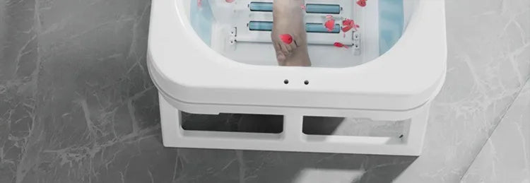 Portable Folding Bathtub For Adults Ice Bath Spa Plastic Bathtub Lid Cover - Mobility Buy
