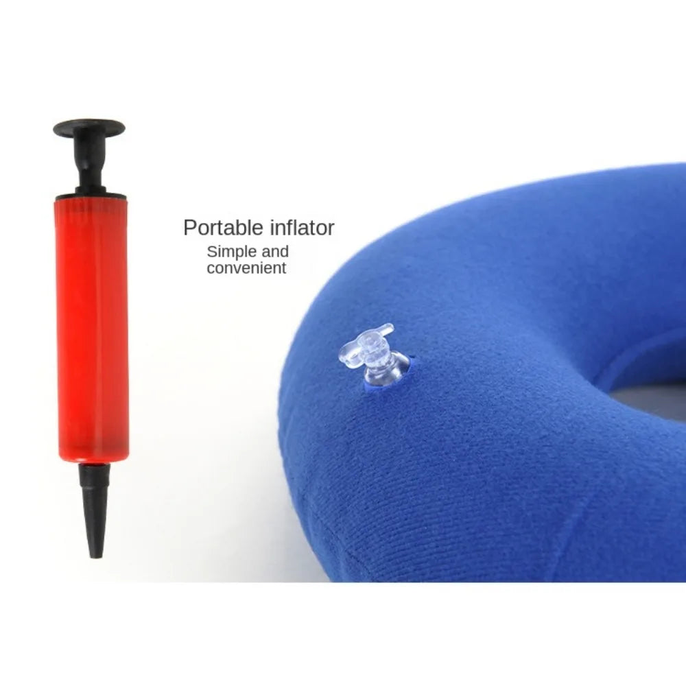 Postpartum Piles Ring Cushion Donut Pillow Vinyl Rubber Seat - Mobility Buy