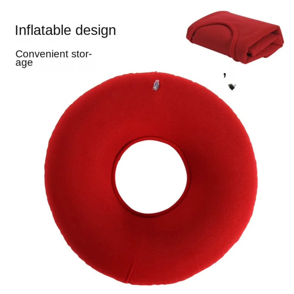 Postpartum Piles Ring Cushion Donut Pillow Vinyl Rubber Seat - Mobility Buy