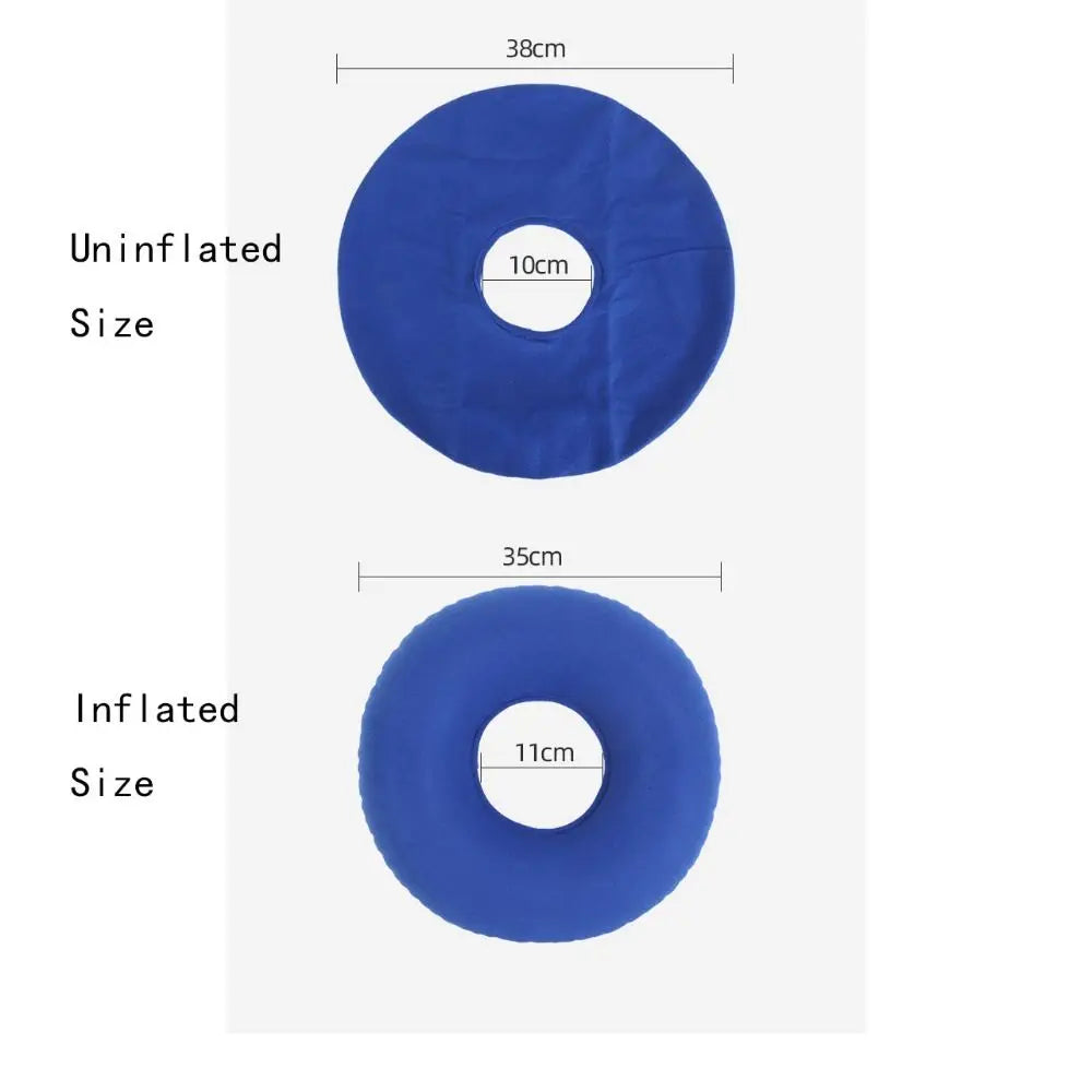 Postpartum Piles Ring Cushion Donut Pillow Vinyl Rubber Seat - Mobility Buy