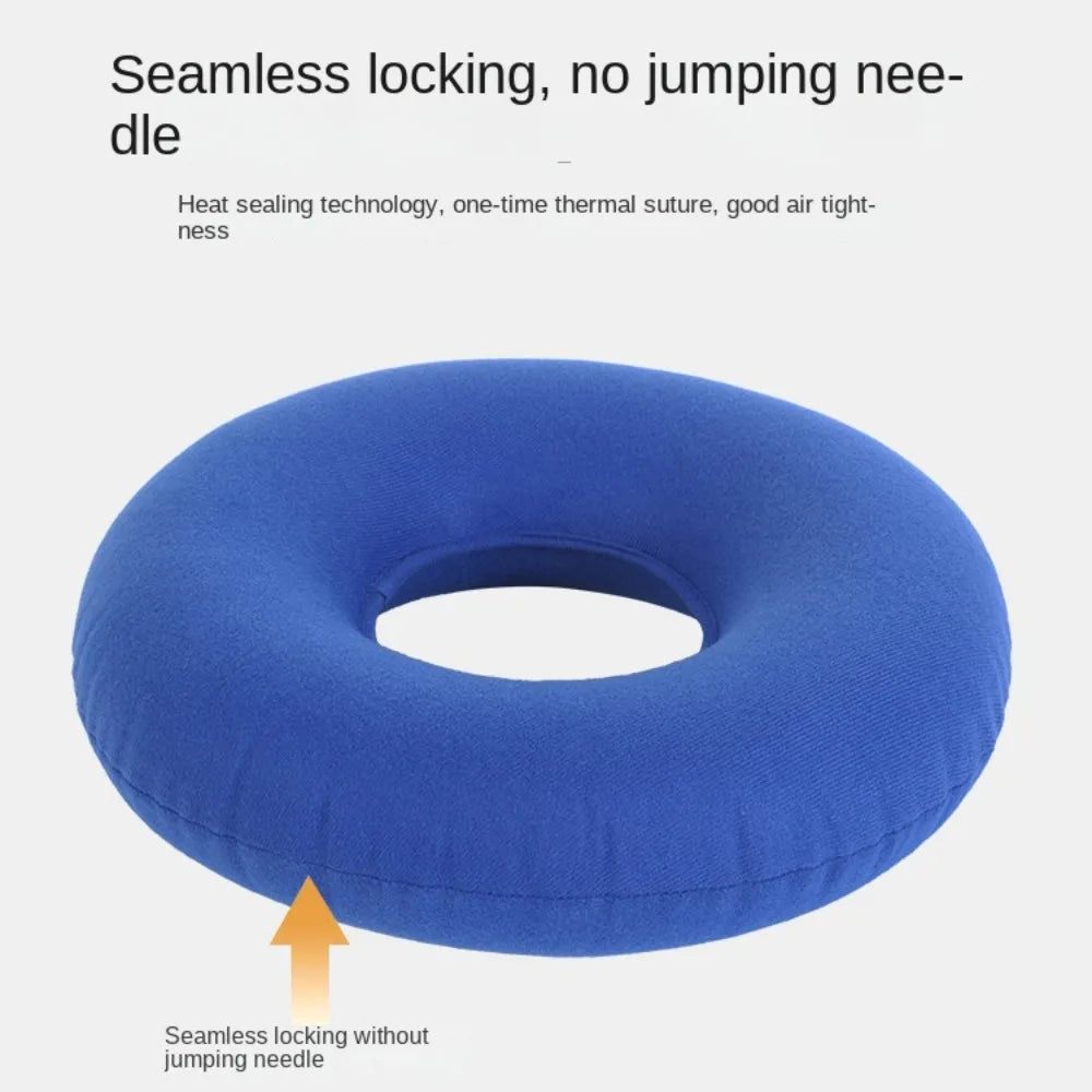 Postpartum Piles Ring Cushion Donut Pillow Vinyl Rubber Seat - Mobility Buy