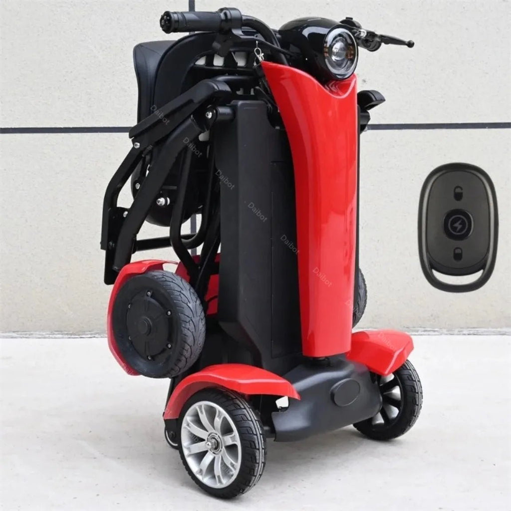 Powerful Automatic Folding Dual Motor Electric Mobility Scooter For Riders - Mobility Buy