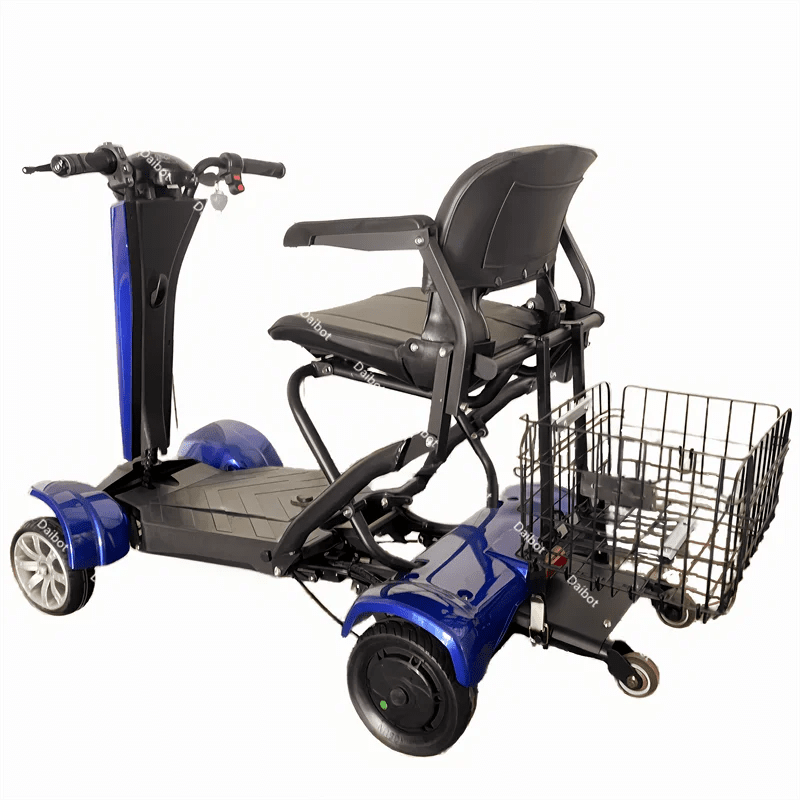 Powerful Automatic Folding Dual Motor Electric Mobility Scooter For Riders - Mobility Buy