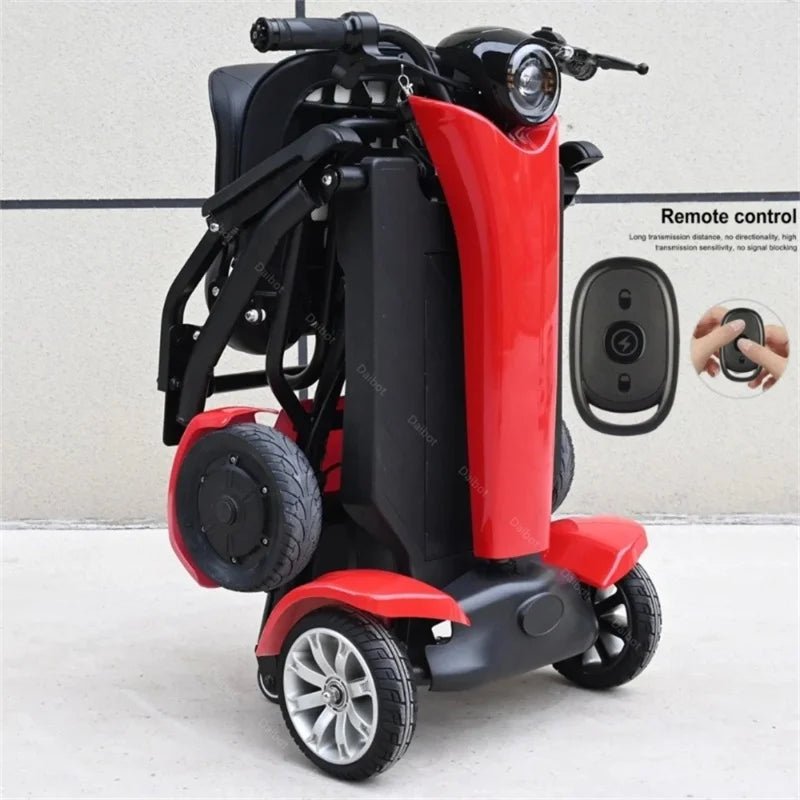 Powerful Automatic Folding Dual Motor Electric Mobility Scooter For Riders - Mobility Buy