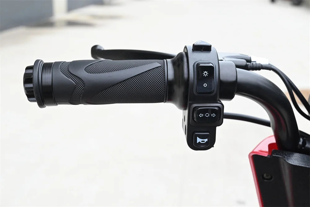 Powerful Automatic Folding Dual Motor Electric Mobility Scooter For Riders - Mobility Buy