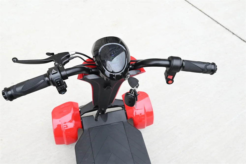 Powerful Automatic Folding Dual Motor Electric Mobility Scooter For Riders - Mobility Buy