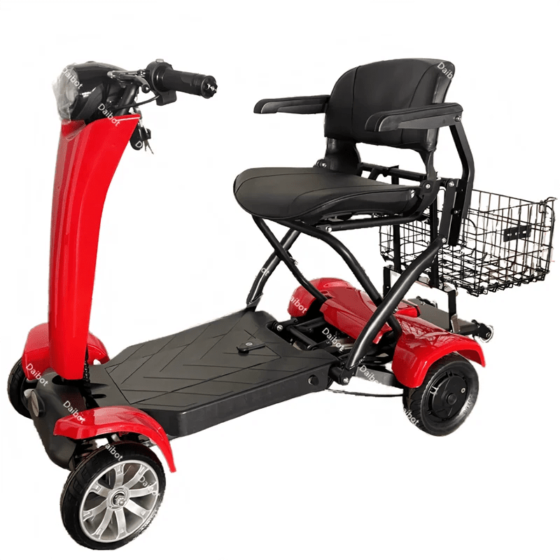 Powerful Automatic Folding Dual Motor Electric Mobility Scooter For Riders - Mobility Buy