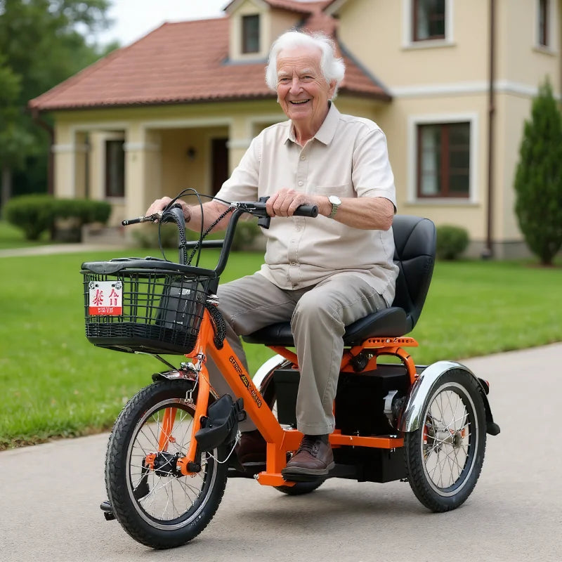 Premium 250W Three Wheel Mobility Scooter For Seniors With Basket - Mobility Buy