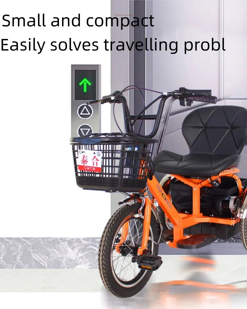 Premium 250W Three Wheel Mobility Scooter For Seniors With Basket - Mobility Buy