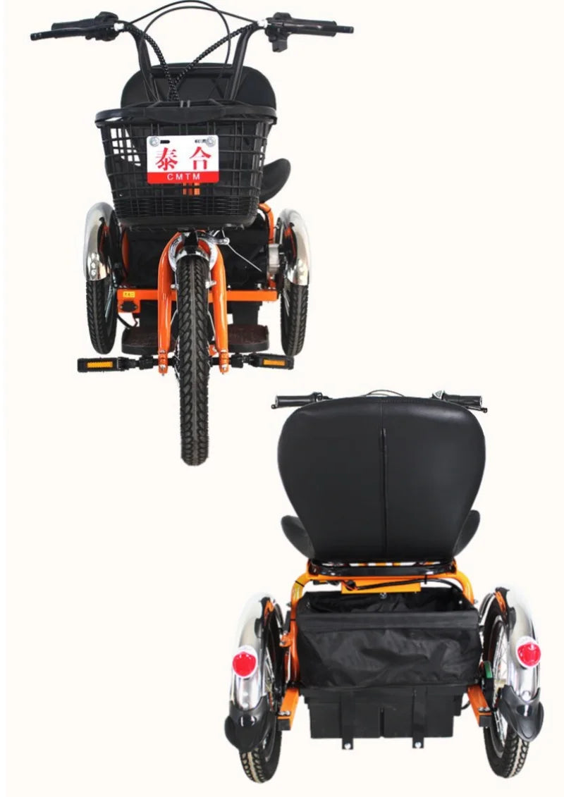 Premium 250W Three Wheel Mobility Scooter For Seniors With Basket - Mobility Buy