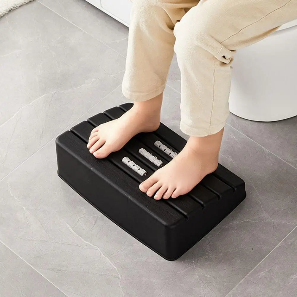 Premium Adjustable Under Desk Footrest With Massage For Office - Mobility Buy