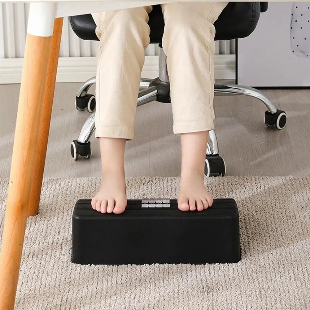 Premium Adjustable Under Desk Footrest With Massage For Office - Mobility Buy