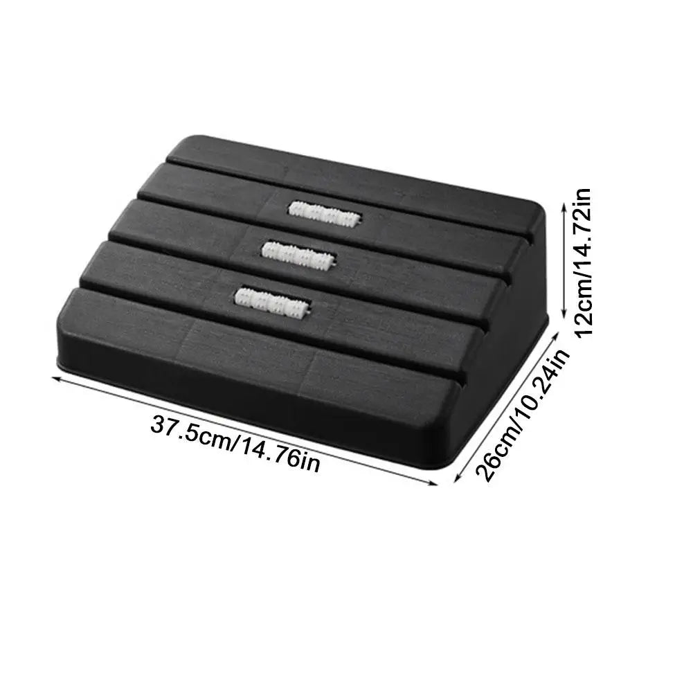 Premium Adjustable Under Desk Footrest With Massage For Office - Mobility Buy