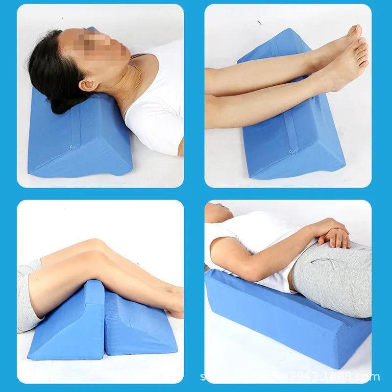 Premium Bed Positioning Wedge Pillow For Side Sleepers With Washable Cover - Mobility Buy