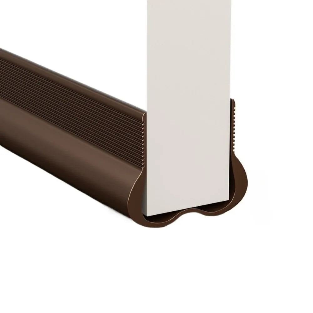 Premium Pvc Door Bottom Seal Strip Adjustable Soundproof Draft Blocker Homes - Mobility Buy