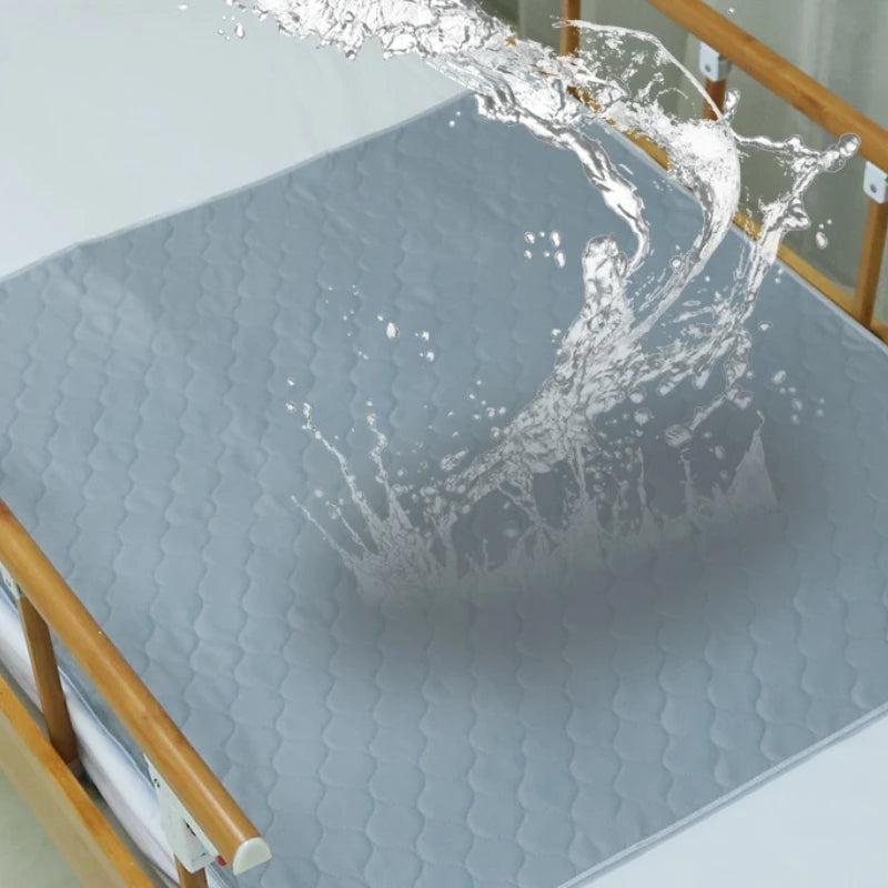 Premium Thickened Waterproof Bed Pad With Secure Non Slip Bottom For Adults - Mobility Buy