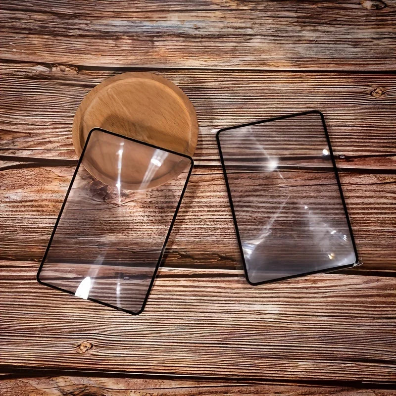 Premium Ultra Thin A4 Magnifying Glass For Daily Text Readers - Mobility Buy
