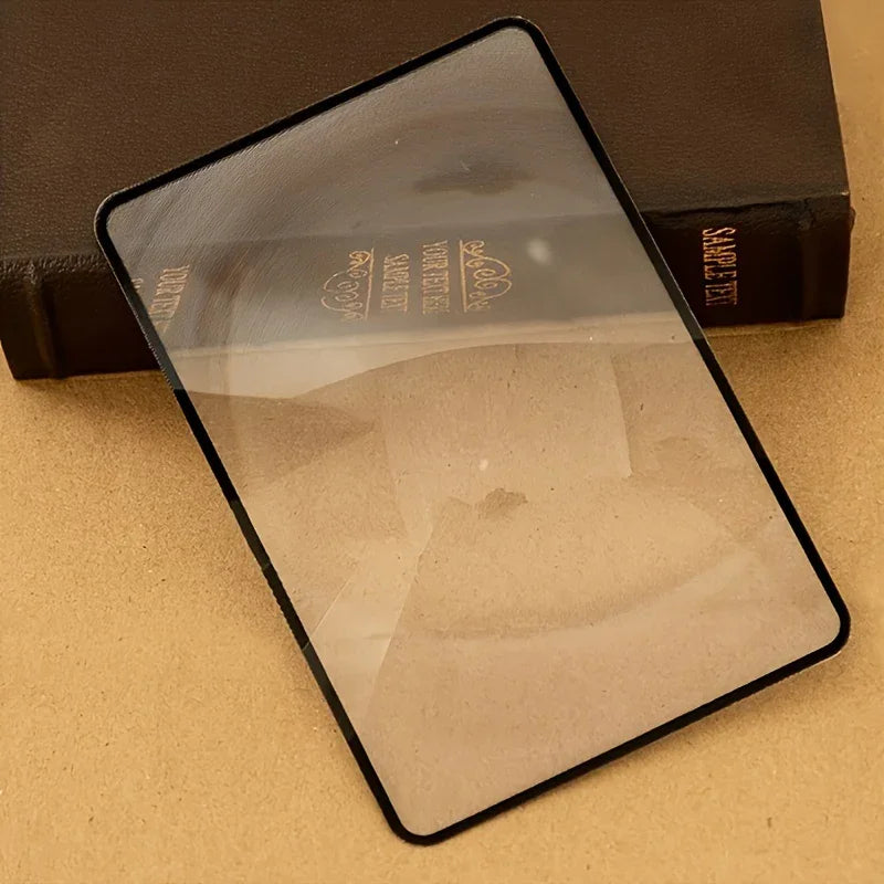 Premium Ultra Thin A4 Magnifying Glass For Daily Text Readers - Mobility Buy