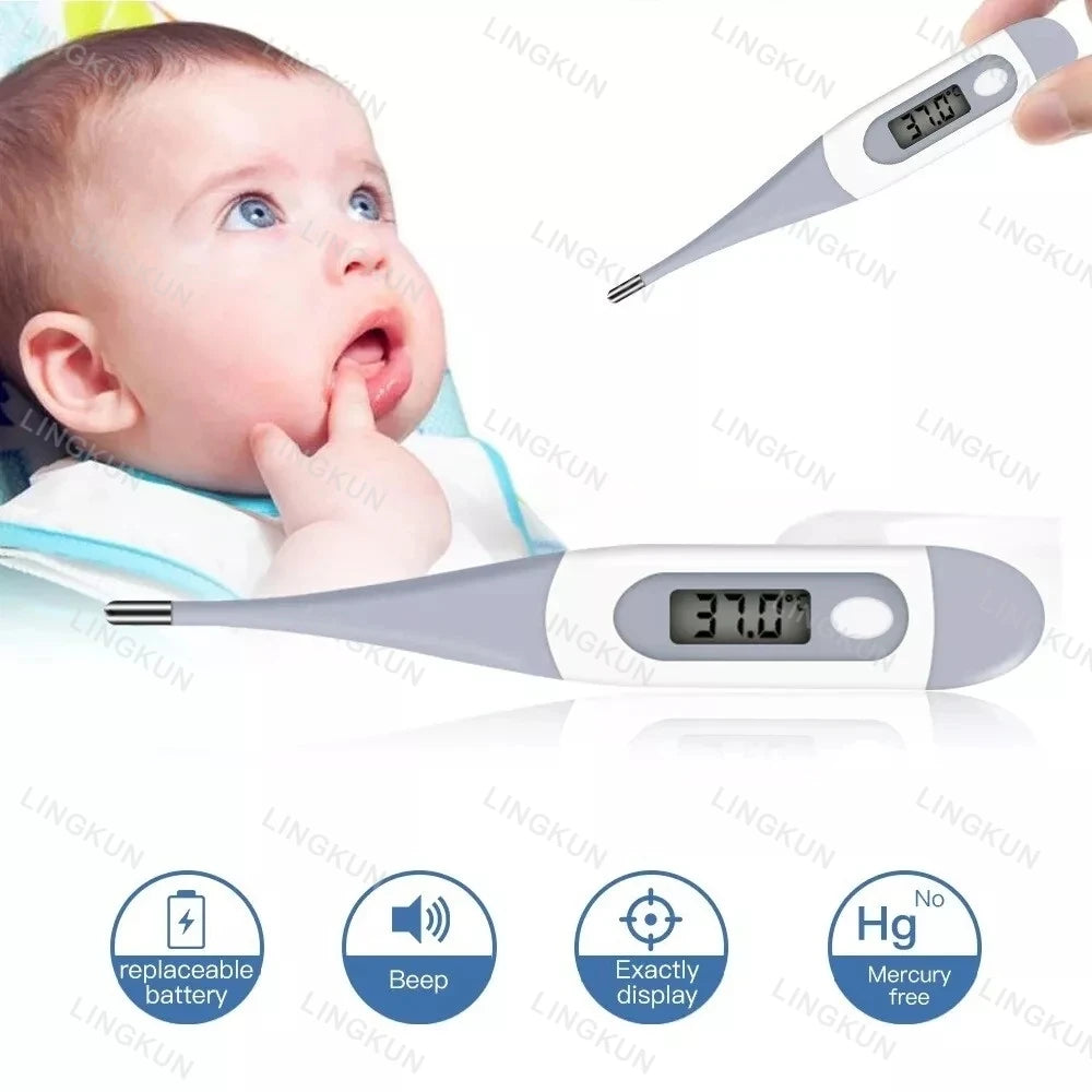 Pulse Oximeter Finger Clip And Digital Thermometer For Adults And Children - Mobility Buy