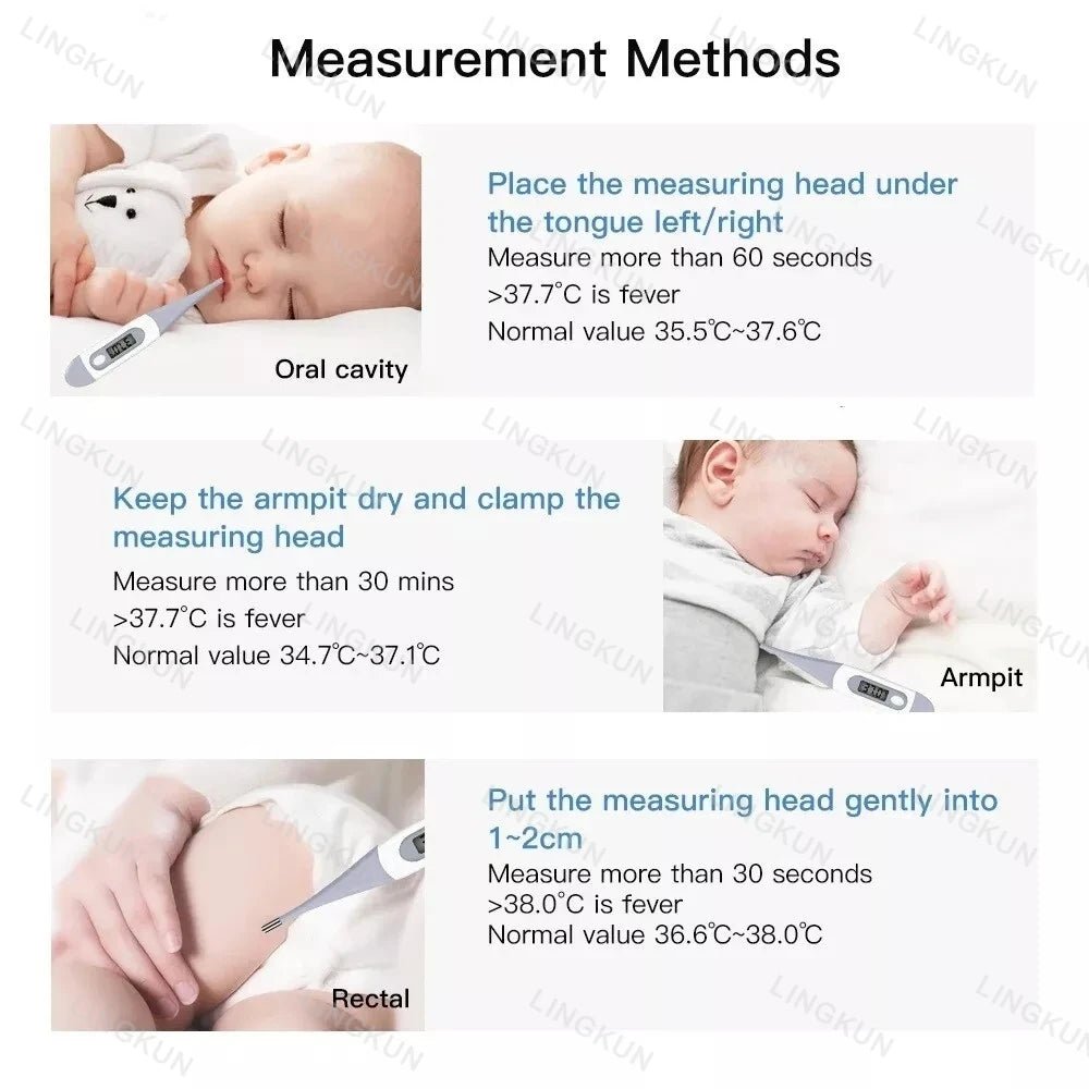 Pulse Oximeter Finger Clip And Digital Thermometer For Adults And Children - Mobility Buy
