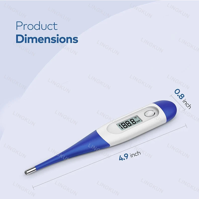 Pulse Oximeter Finger Clip And Digital Thermometer For Adults And Children - Mobility Buy
