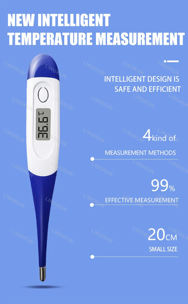Pulse Oximeter Finger Clip And Digital Thermometer For Adults And Children - Mobility Buy