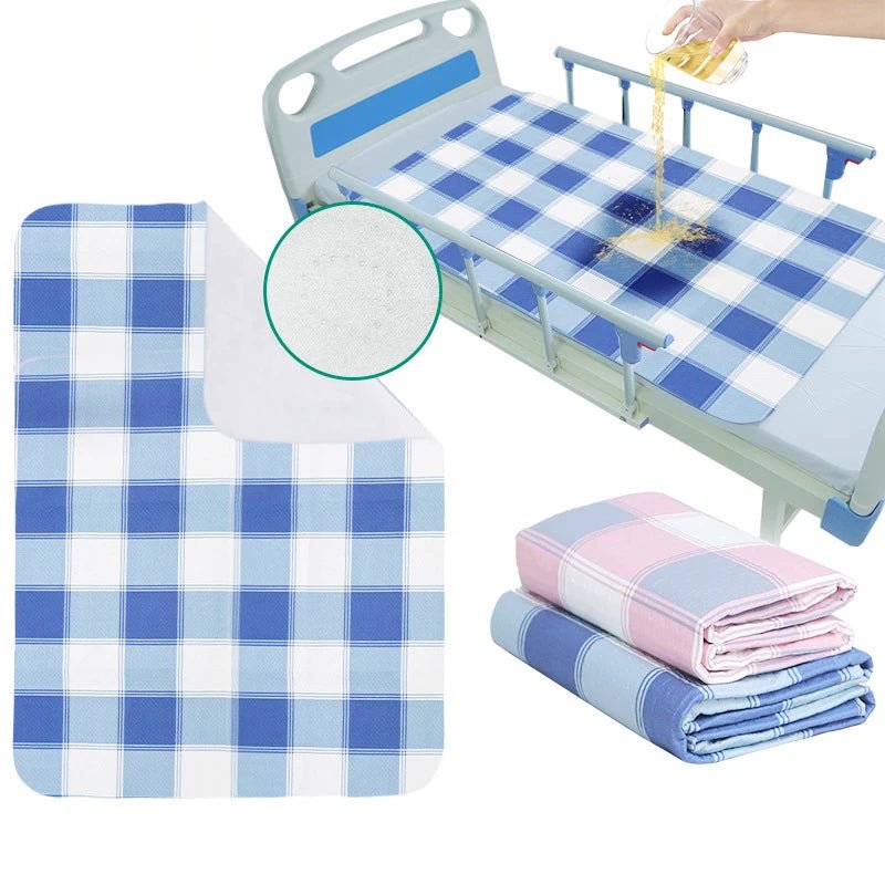 Pure cotton washable urinary incontinence Bed Pad - Mobility Buy