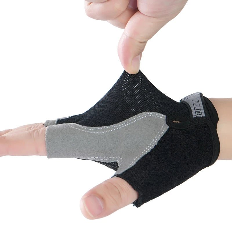 Pushing Gloves for Wheelchair Cycling Gym Fingerless - Mobility Buy