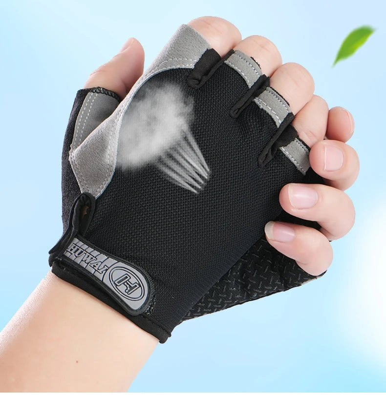 Pushing Gloves for Wheelchair Cycling Gym Fingerless - Mobility Buy