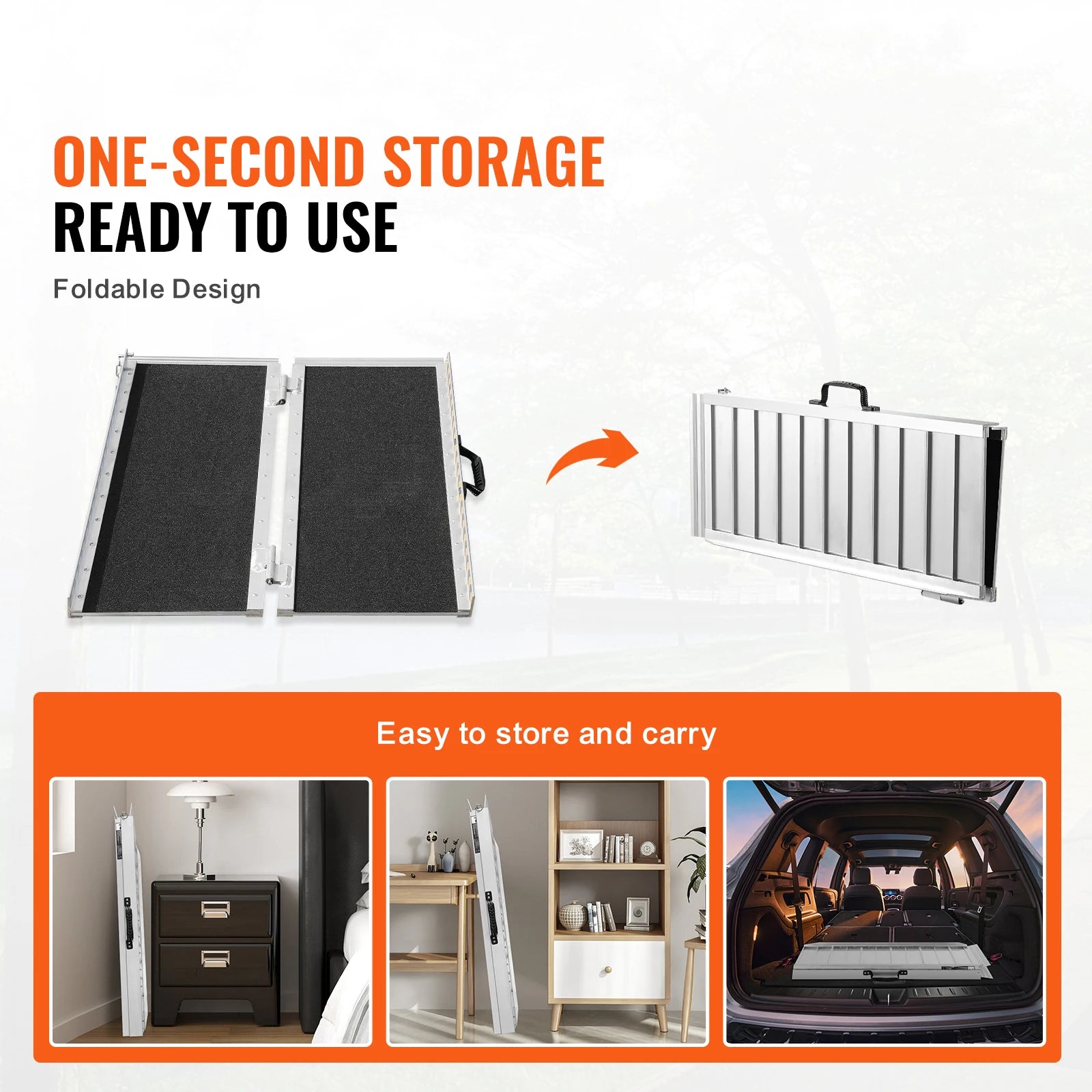 Accessible ramps, stairs, loading and unloading pads, step slope plates, aluminum alloy folding