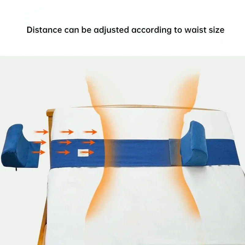 Adjustable Anti Sliding Cushion Hemiplegic Bedridden Patients Anti Lateral Cushion Wheelchair Backrest Half Lying Waist Cushion