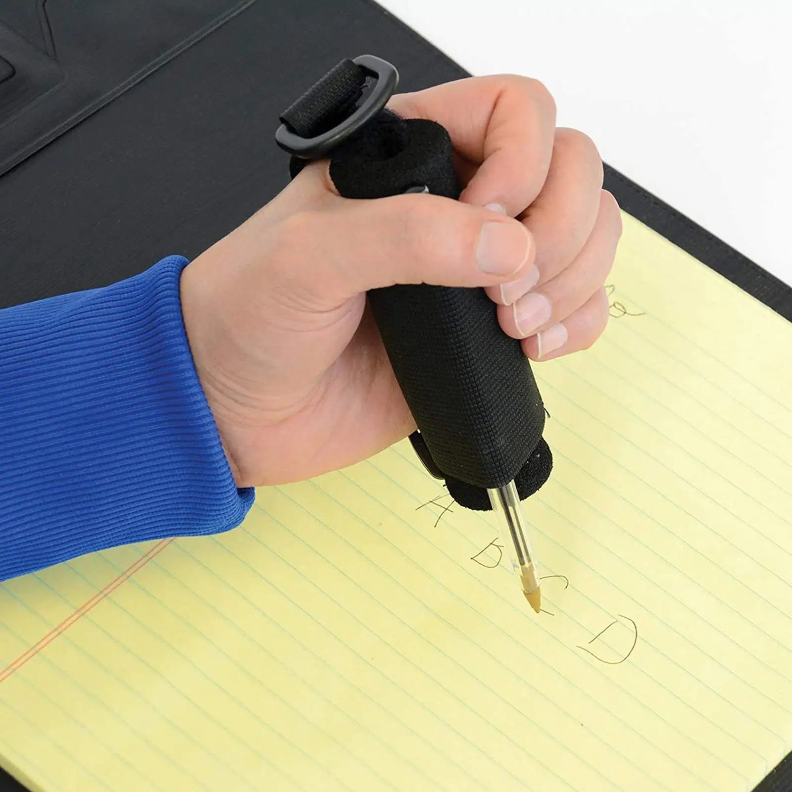Eating Assistance Strap Adjustable Utensil Holder, Grip Aid