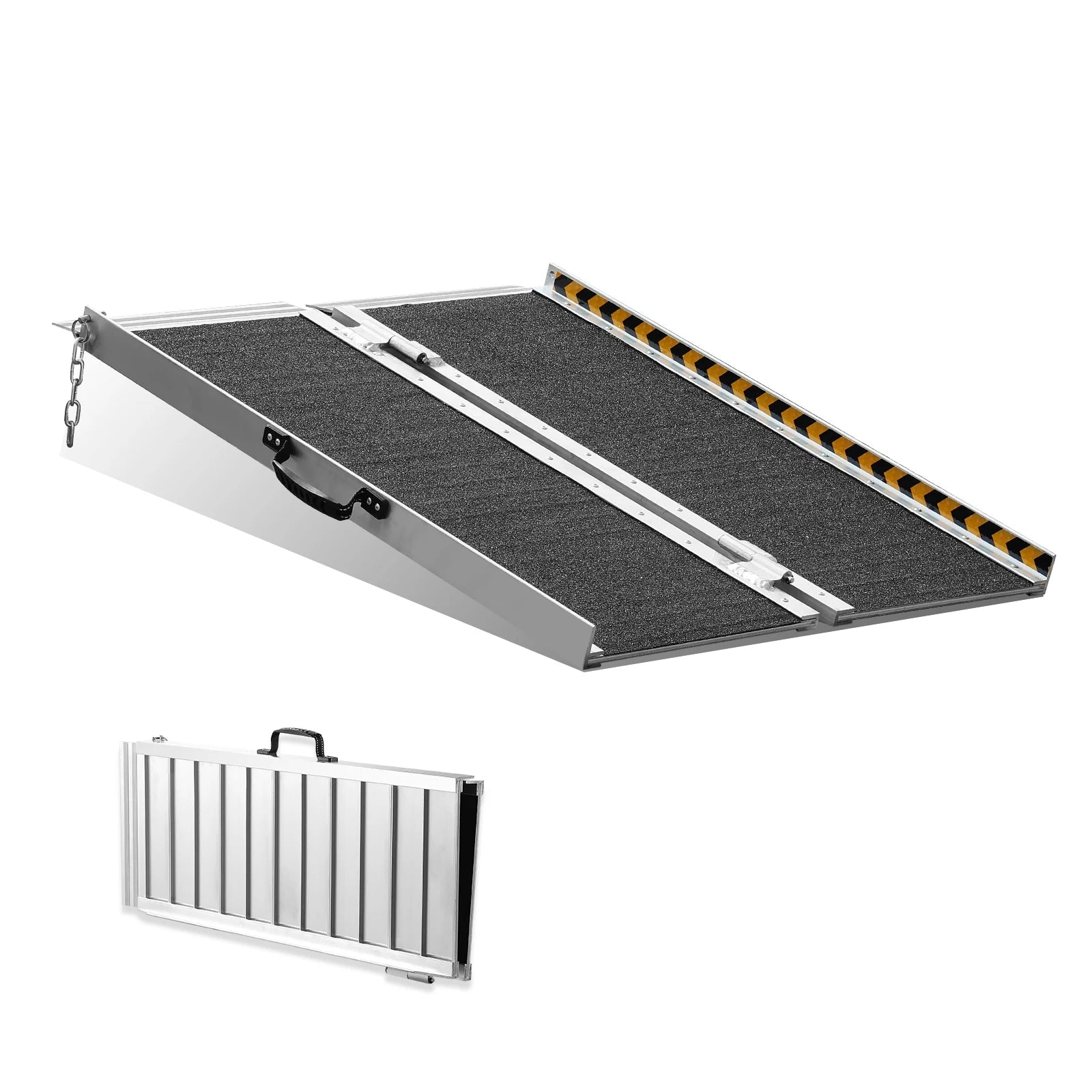 Accessible ramps, stairs, loading and unloading pads, step slope plates, aluminum alloy folding