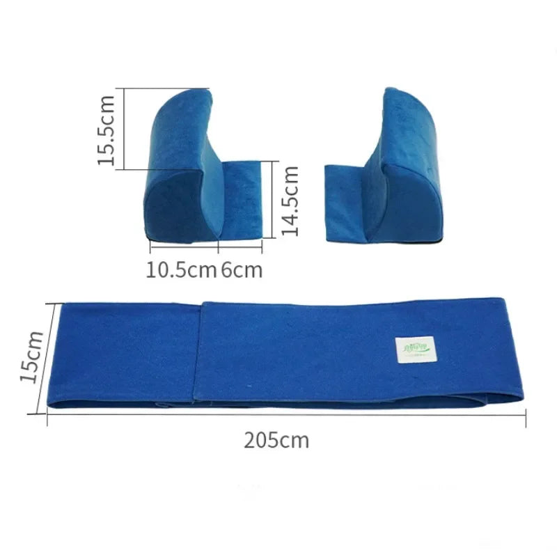 Adjustable Anti Sliding Cushion Hemiplegic Bedridden Patients Anti Lateral Cushion Wheelchair Backrest Half Lying Waist Cushion