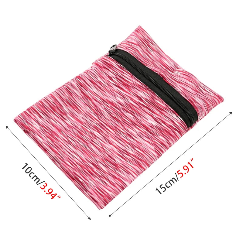 Zipper Bags Lightweight Wrist Wallet Pouch f
or Phone, Key, Cards