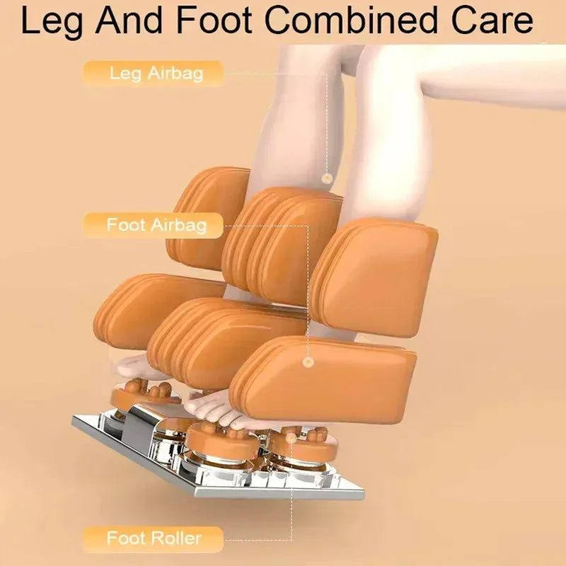 Full Bosy Airbag Massage Chair Zero Gravity Recliner, 3-Year Wareenty