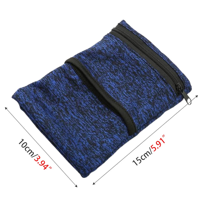 Zipper Bags Lightweight Wrist Wallet Pouch f
or Phone, Key, Cards